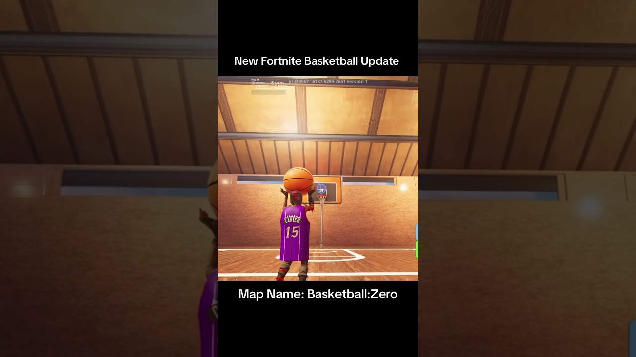 NEW FORTNITE BASKETBALL UPDATE #fortnite