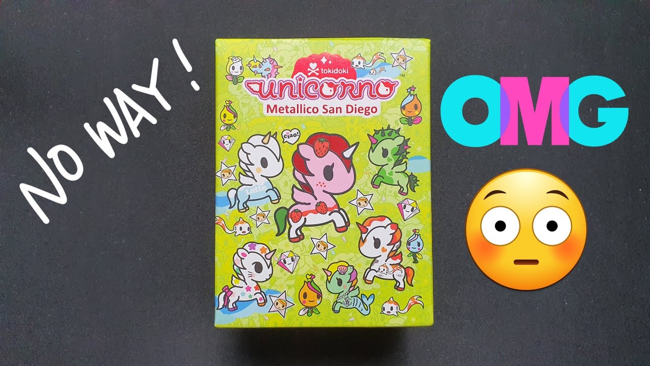 ASMR Unboxing #1: Tokidoki Unicorno | #miniso