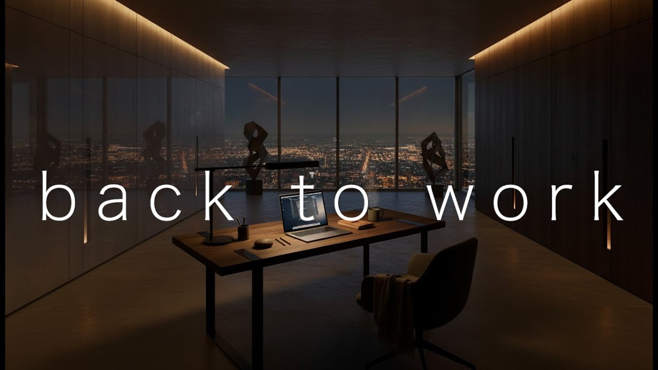 Back to Work · Hyperfocus Penthouse Mix for Deep Work