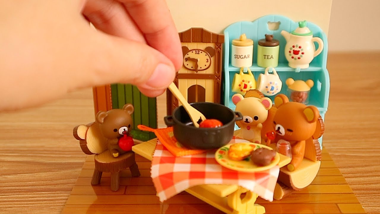 Распаковка REMENT RILAKKUMA ОБЗОР | ЯПОНСКИЙ РЕАЛИСТИЧЕСКИЙ КУХОННЫЙ НАБОР Rement