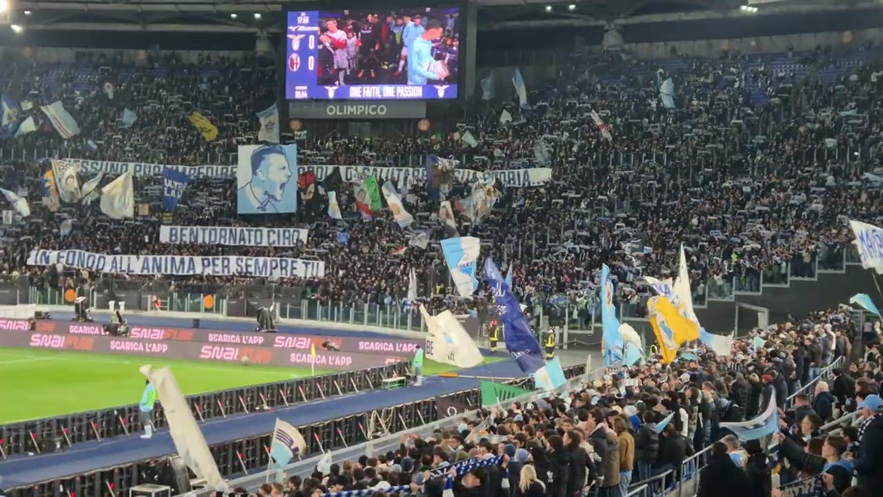 Curva Nord in delirio: Immobile torna re all'Olimpico! 💥
