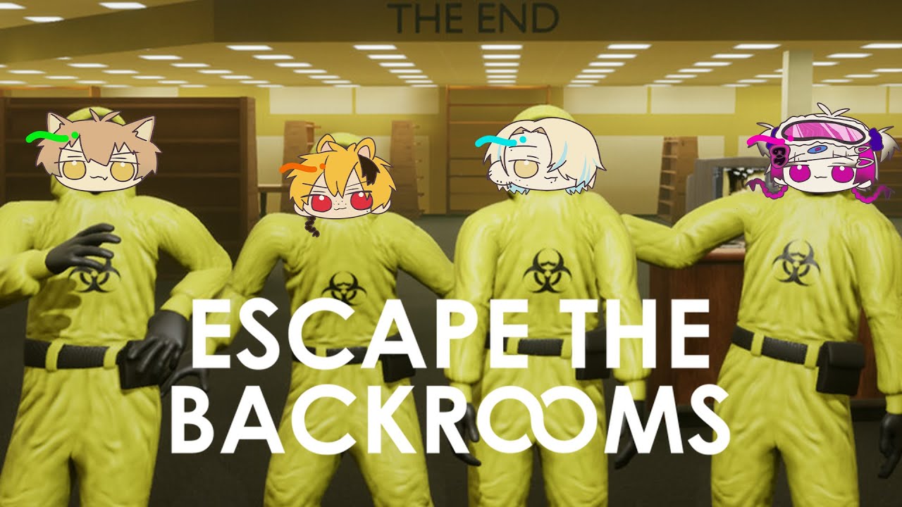 【Escape the Backrooms】久々に迷宮入りしてもうたなァ！！🏃‍♀️🏃‍♂️🏃‍♂️🏃‍♂️【 #ホラゲ部隊 】