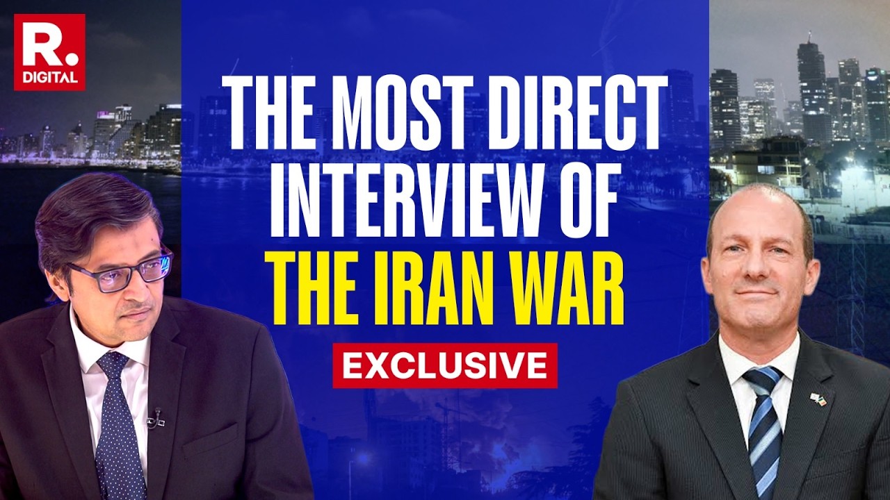 Debate With Arnab LIVE: Arnab Grills Israel Ambassador Reuven Azar On Iran And Shifting Goalpost