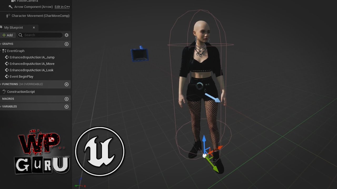 Create a playable Daz Character in Unreal Engine 5.1 (Live Retargeting)