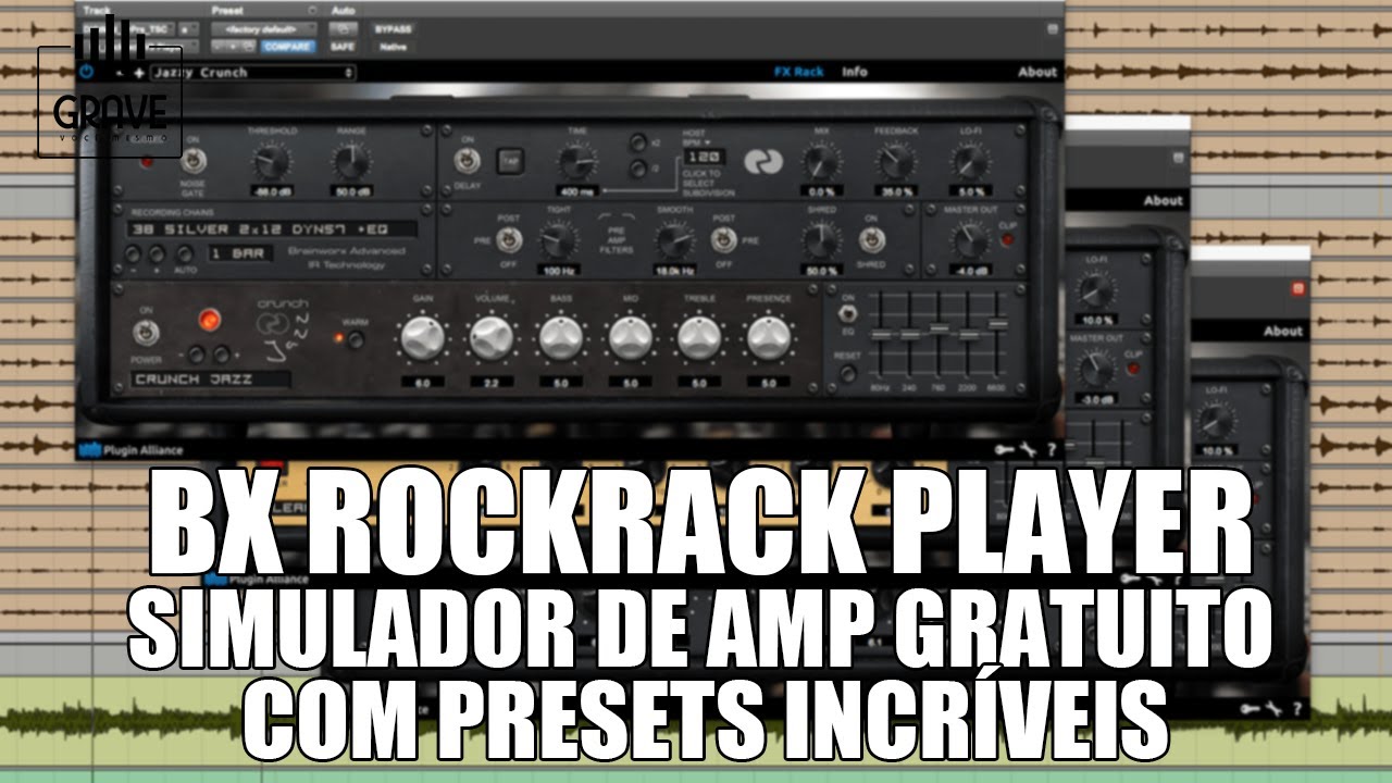 Plugin Alliance Brainworks BX RockRack V3 (Simulador de Amp Gratuito com Presets Incr&iacute;veis)