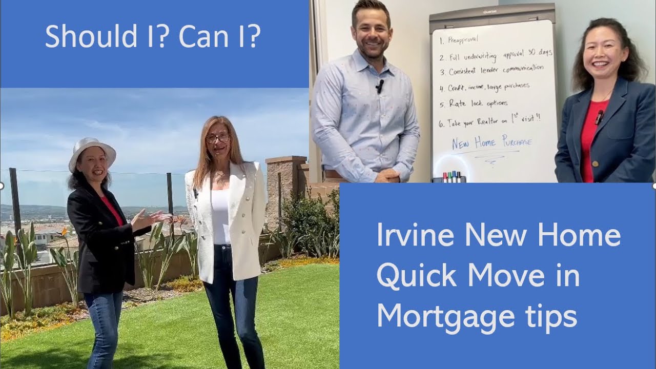 Irvine house tour with Julie 4-24-23 - quick move in and Mtg tips