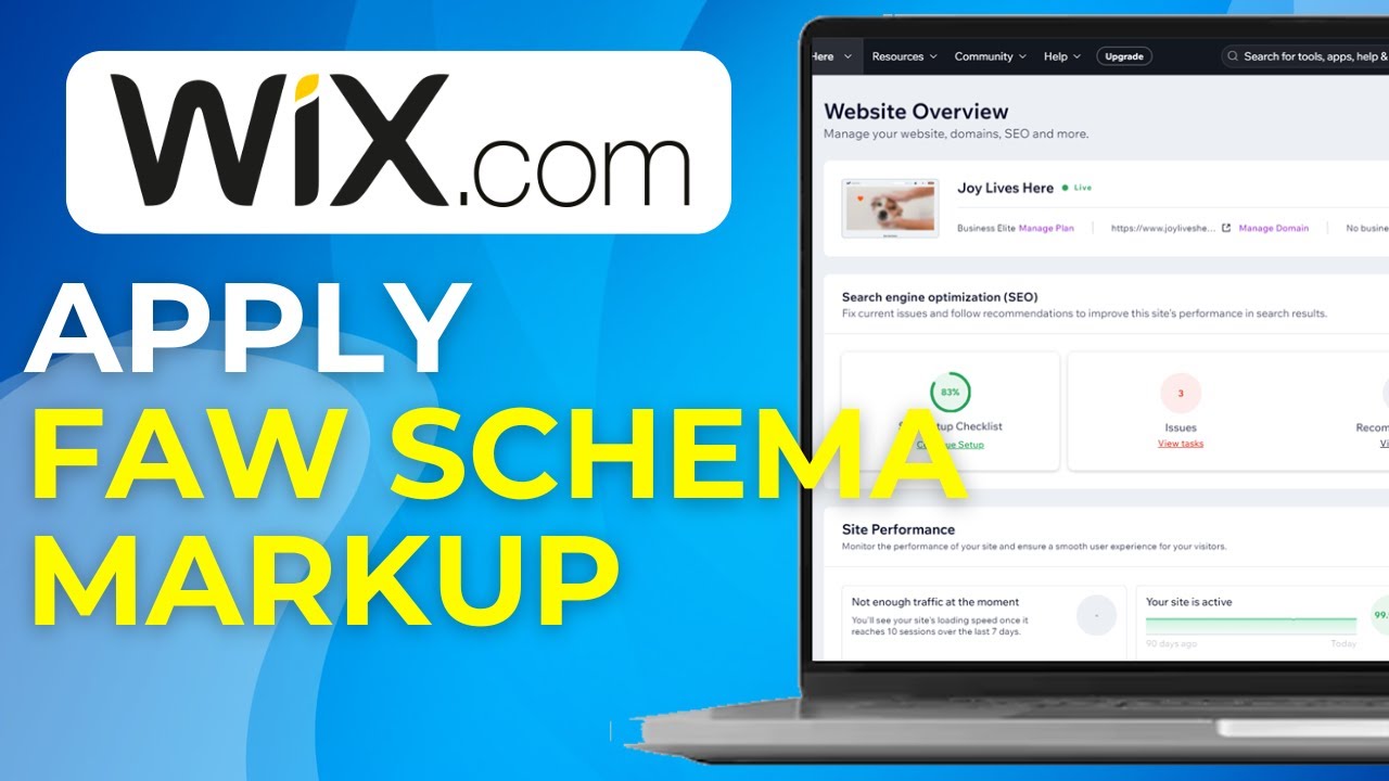 Как применять микроразметку Faq Schema в сообщениях блога Wix