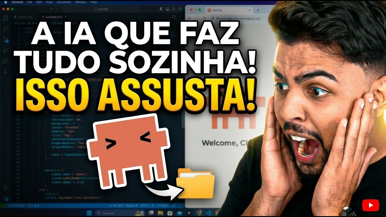 CLAUDE: NOVA IA QUE USA SEU COMPUTADOR E FAZ TUDO SOZINHA (COMO USAR)