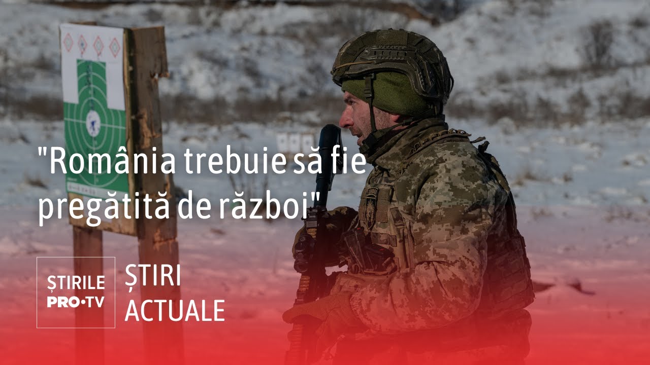 Ce înseamnă anunțul șefului Armatei privind pregătirea pentru un „efort de război”