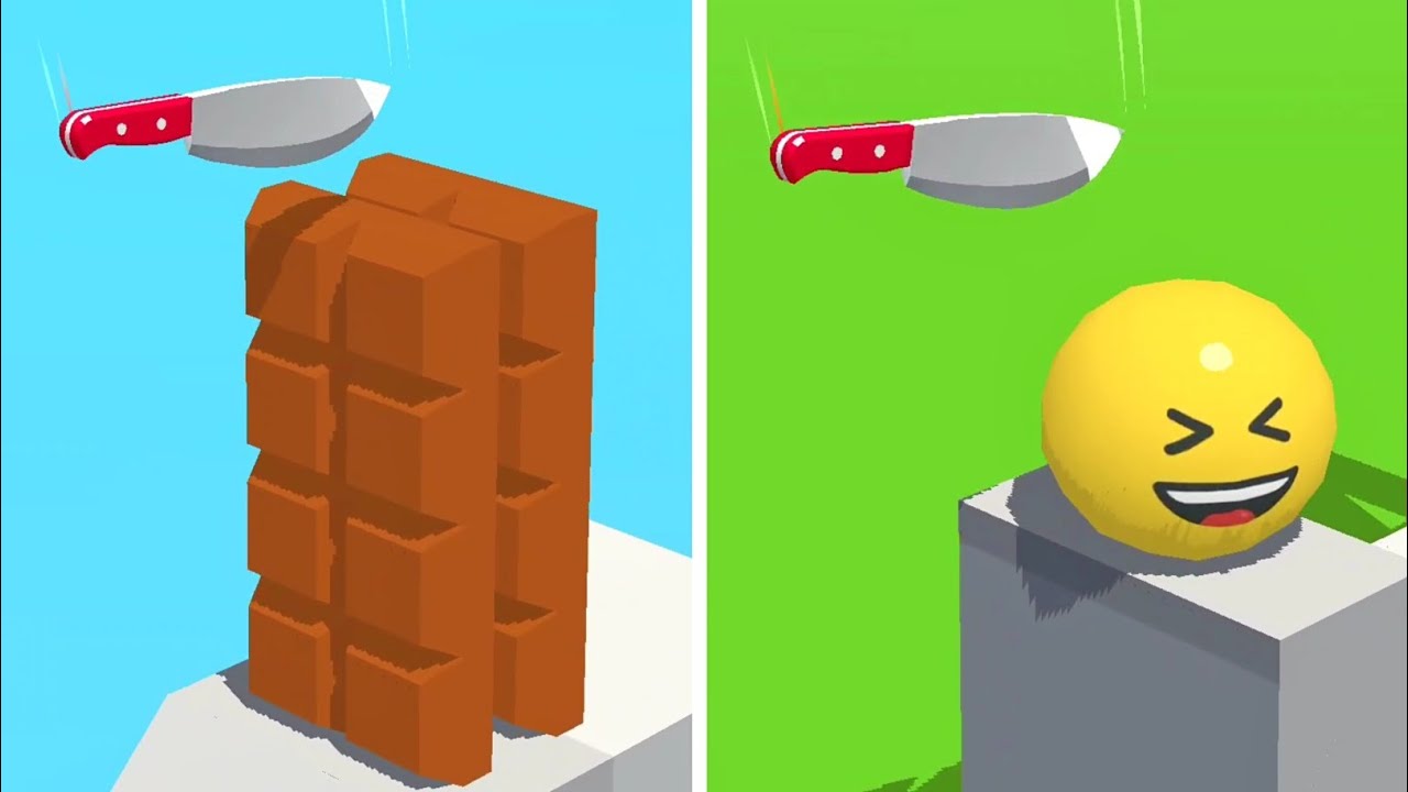 Slice It All Gameplay! Satisfying and Relaxing ASMR Slicing Video