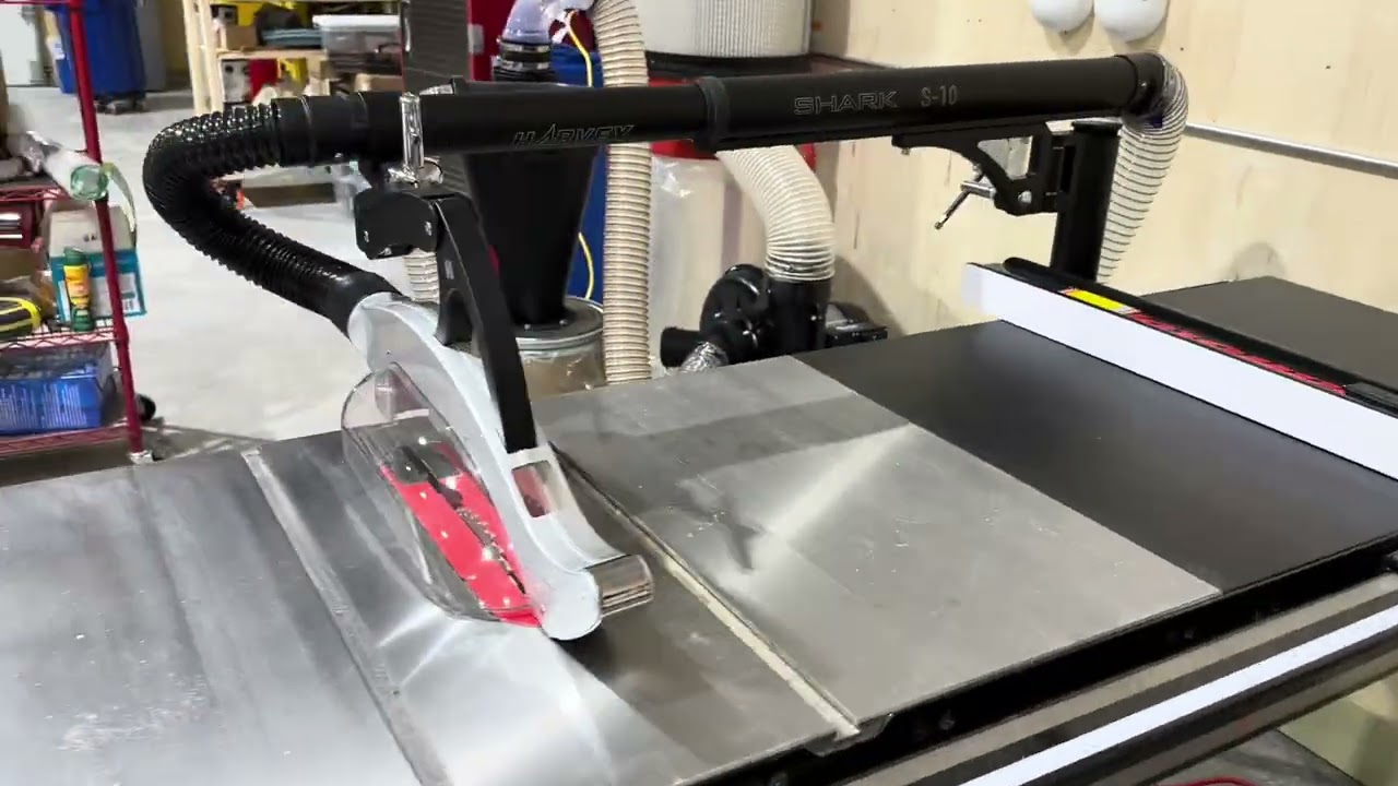 Harvey Shark S-10 overhead guard installation highlights 