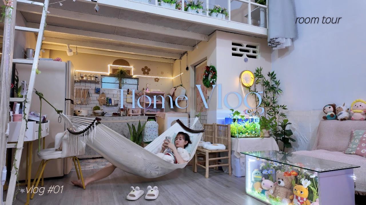Room tour - Mình đã sắp xếp và decor phòng trọ của mình như thế nào để thay đổi hoàn toàn căn trọ cũ