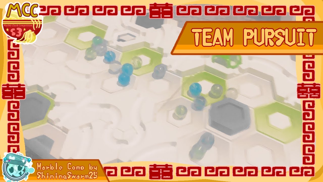 MCC: Marble Clash Competition S3 | 🍜 E6: Team Pursuit 🍜 |
