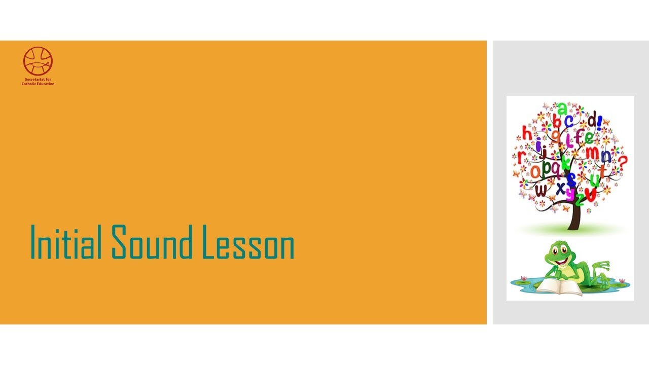 Initial Speed Sound Lesson b