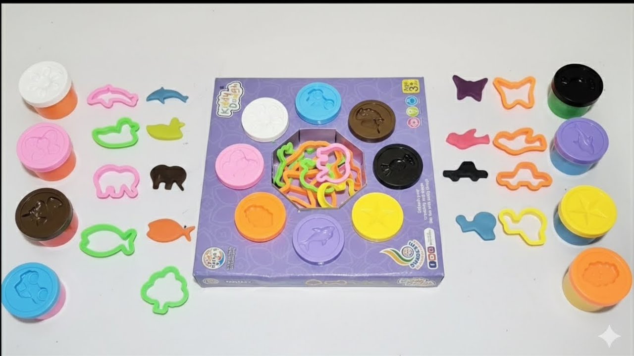 Play With Clay 🌈 Learn colours 04 | Clay video for kids| Clay art | INDIAN Play House 