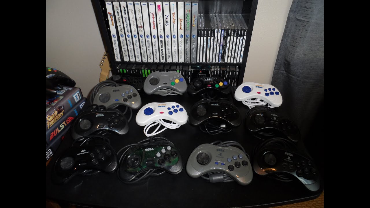 Genuine Sega Saturn controller review & comparisons: Original, USB, & PlayStation(PS/PS2)
