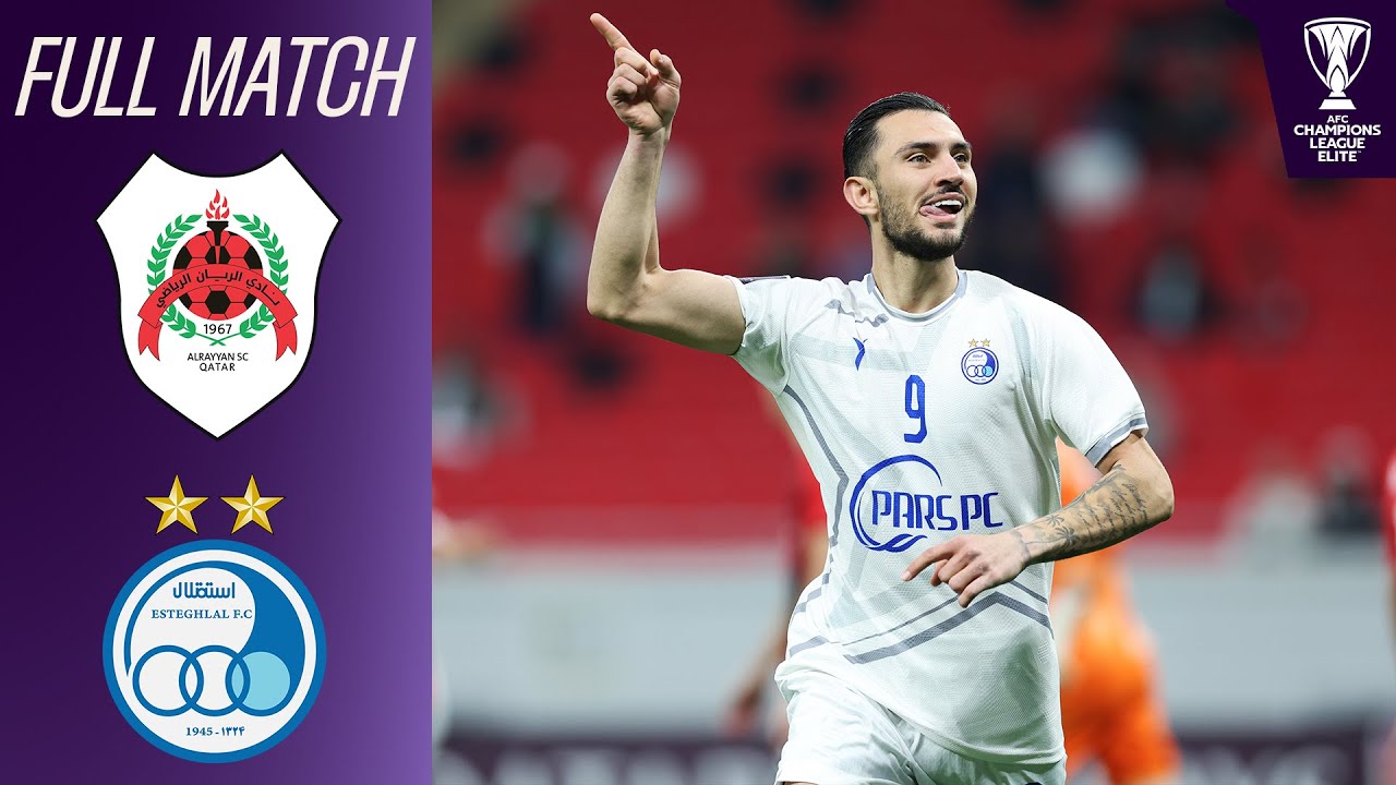 Al Rayyan SC vs. Esteghlal FC | Full Match | AFC Champions League™ Elite
