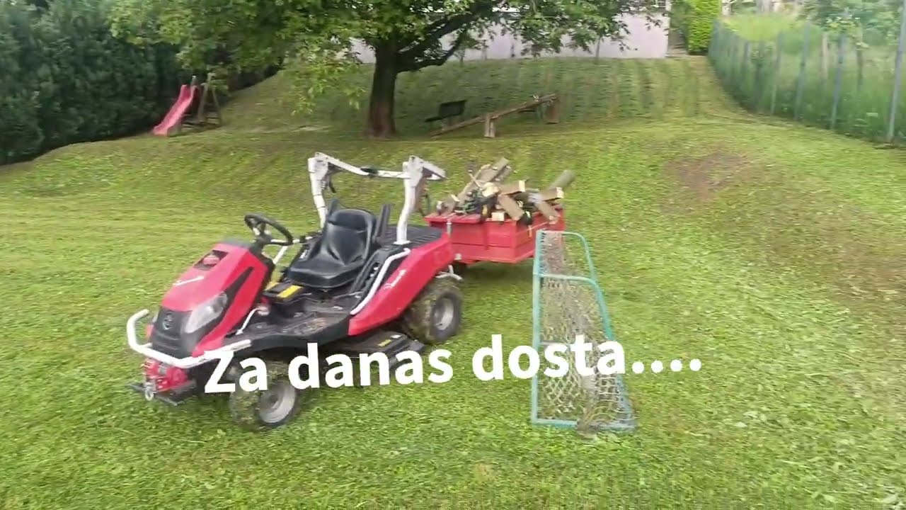 Regular Mowing with Seco Goliath 4x4 (Redovno košenje s Seco Goliath 4x4)