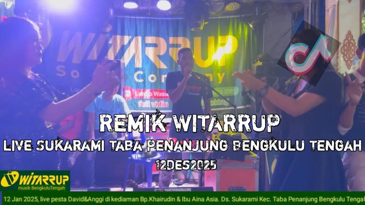 REMIK WITARRUP Benteng live Sukarami