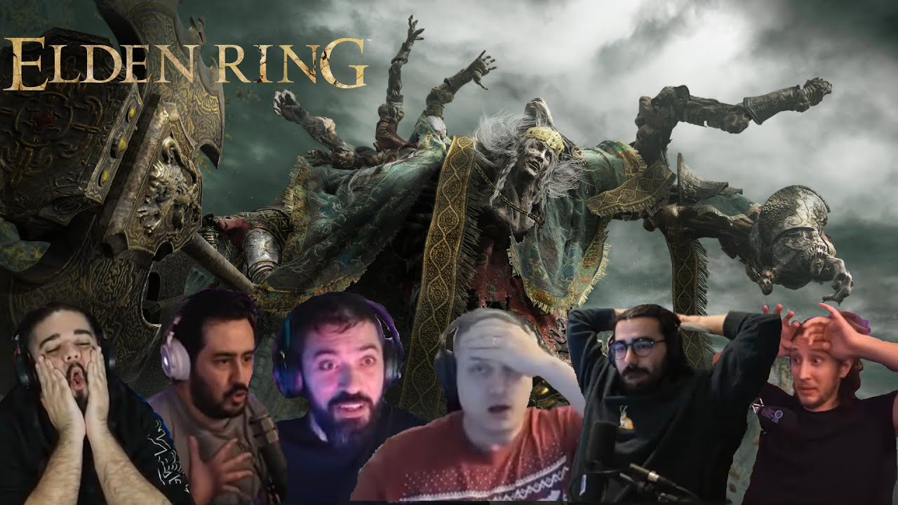 Elden Ring - Yayıncıların Boss (Godrick the Grafted) Kapışma Sahnesine Tepkileri