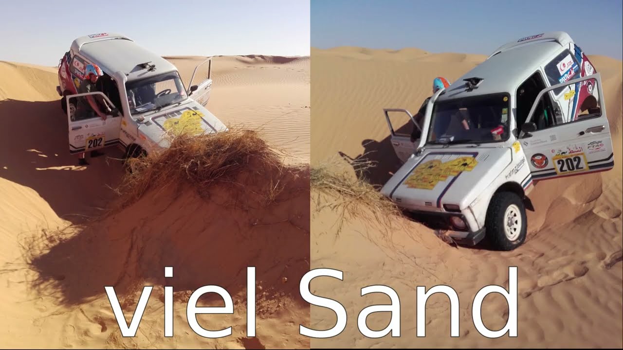 Rallye-Niva - 2022 #5 - durch den Sand von Douz nach Zmela