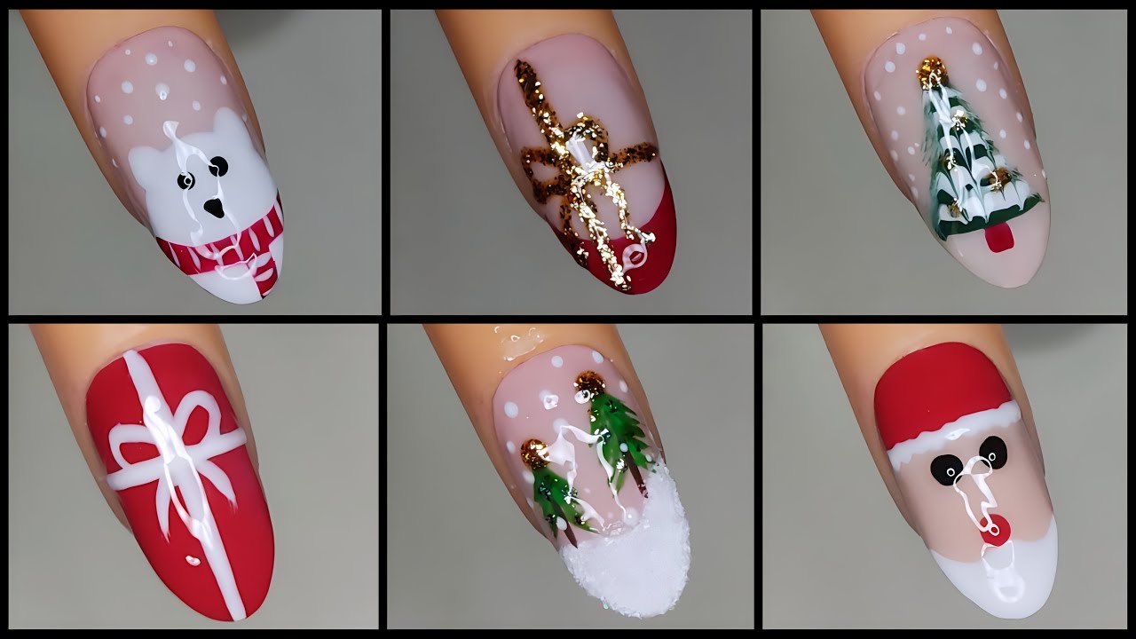 Christmas Nail Art Design 2023 🎄| 💅Huge Christmas Nail Art Compilation 2024💝