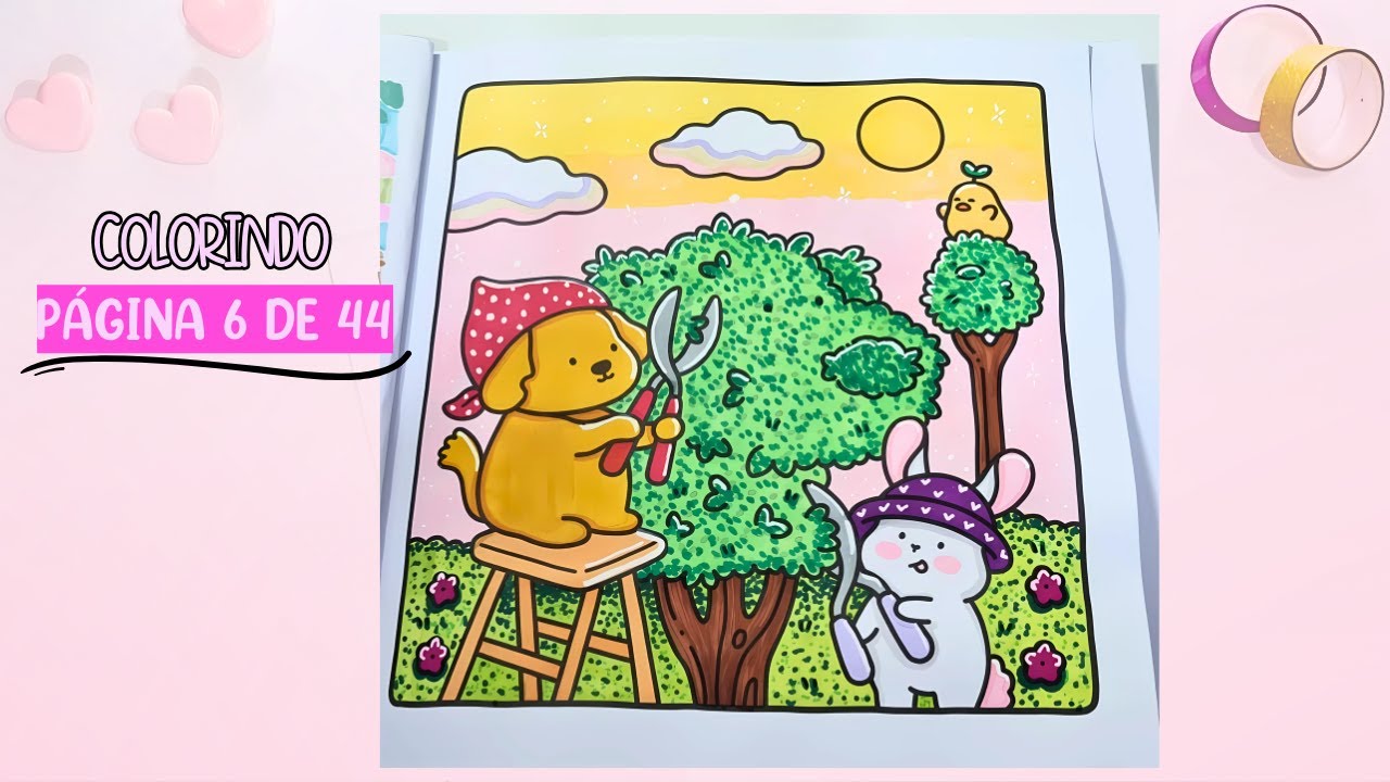 COLORINDO A PÁGINA 6 DE CRIATURAS FOFINHAS, COCO WYO