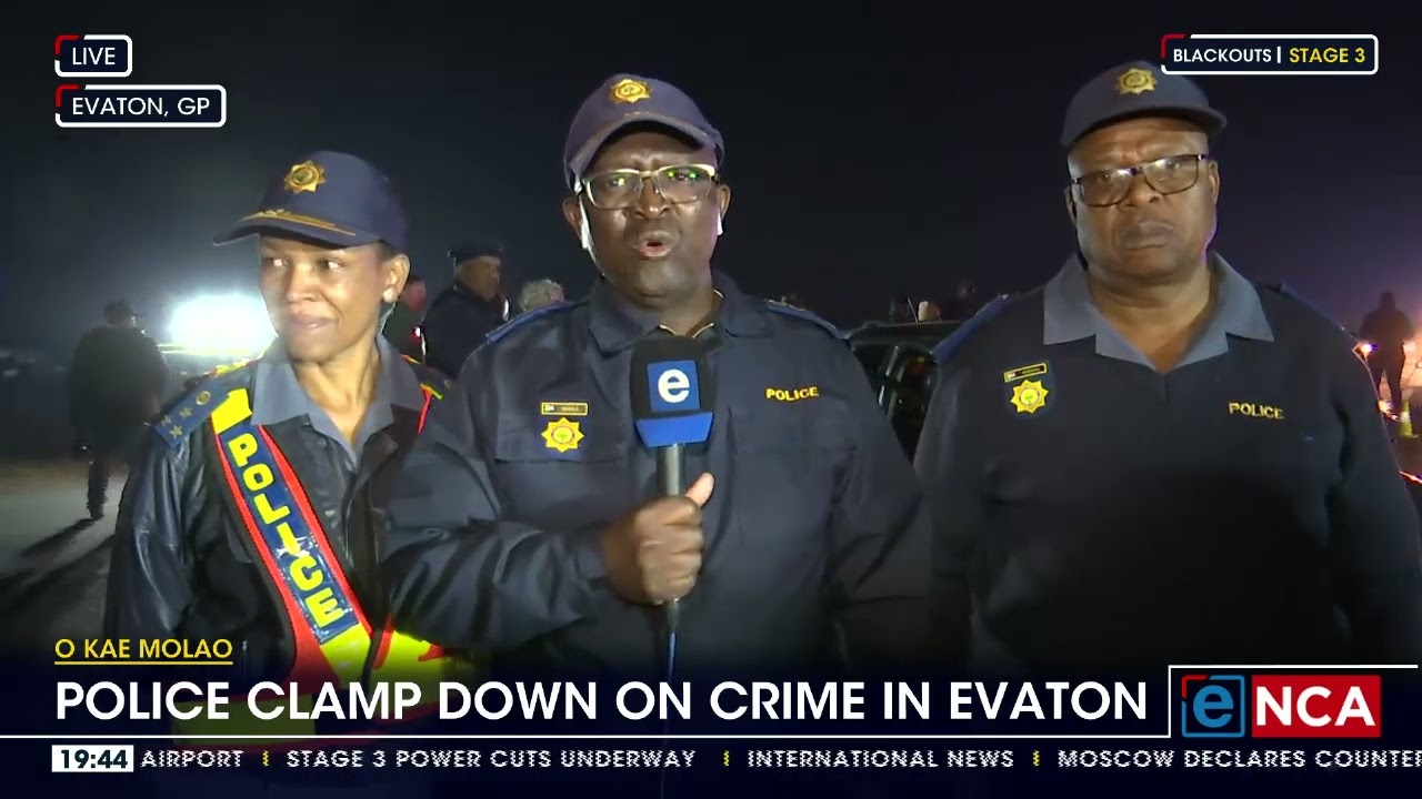 Police clamp down on crime in Evaton