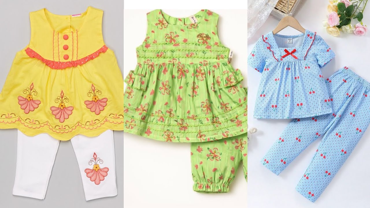 Latest Printed Kids Dress Designs 2026 | Beautiful Baby Girl Eid Dresses