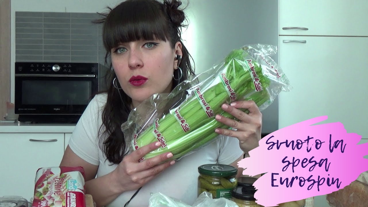 ASMR ITA: Svuoto la spesa Eurospin  🛒🥒 -Denny Relax ASMR