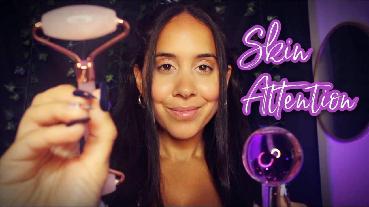 ASMR Giving Soooo much ATTENTION to your Skin so you can Relax ASAP😴🛀