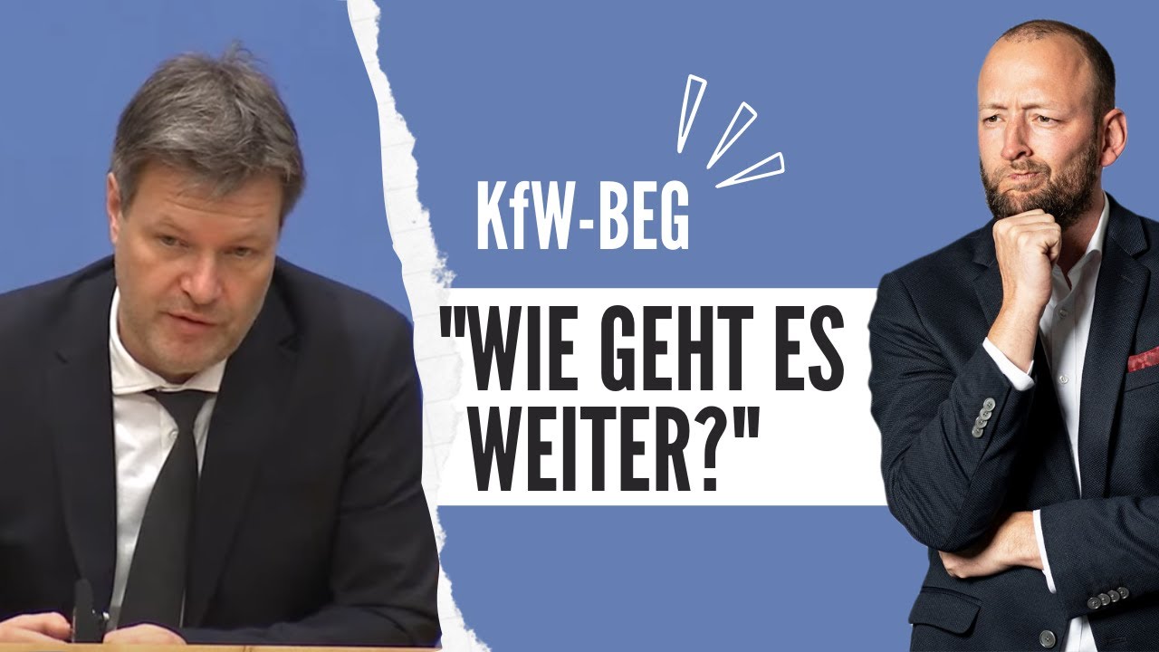 KfW - BEG-Förderung gestoppt - Ausblick/ Fragen/ Aktuelles #kfw #beg #baufinanzierung