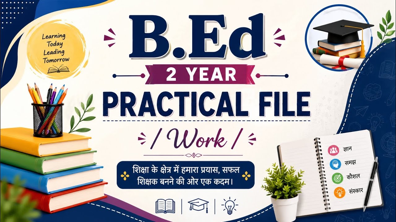 bed 2nd year practical file #bedexam2026 #bed #bedpractical #bedpracticalfile #rmlau #pdusu #mgsub