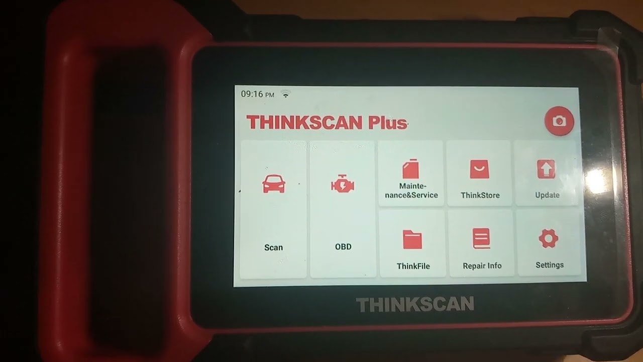 Falla después de actualizar el Escáner Thinkscan Plus S7