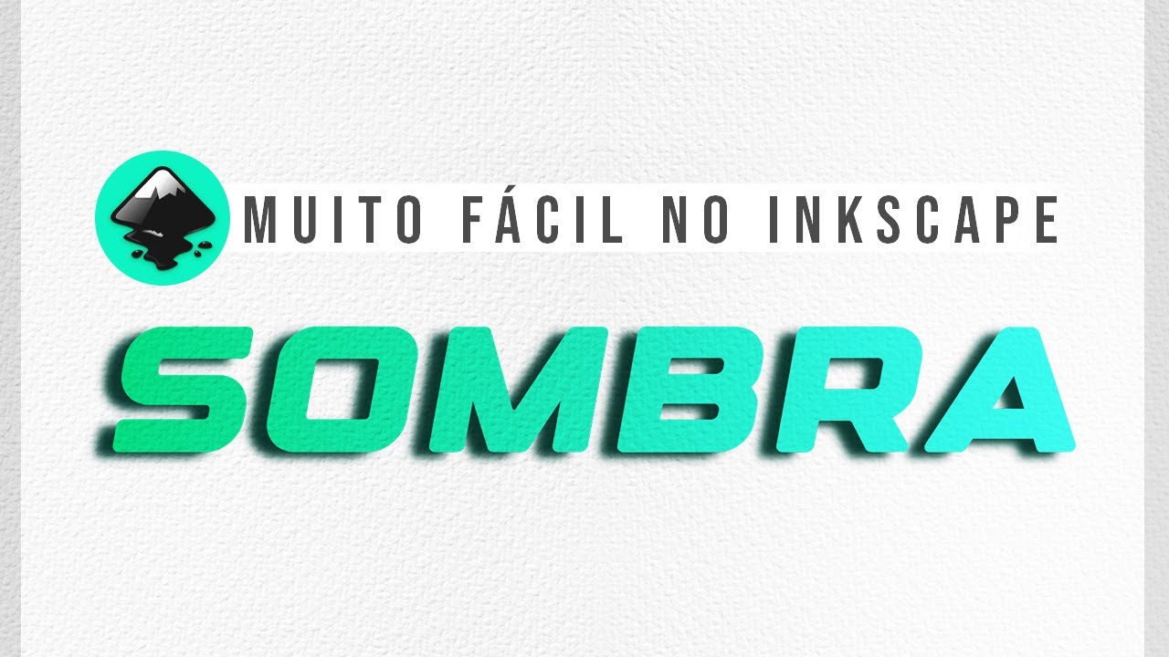 SOMBRA no INKSCAPE I Como fazer passo a passo