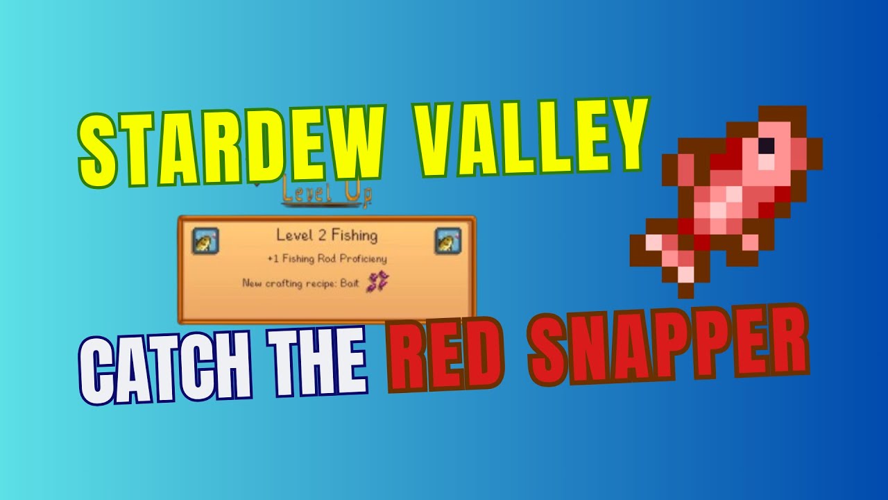 Red Snapper - Stardew Valley
