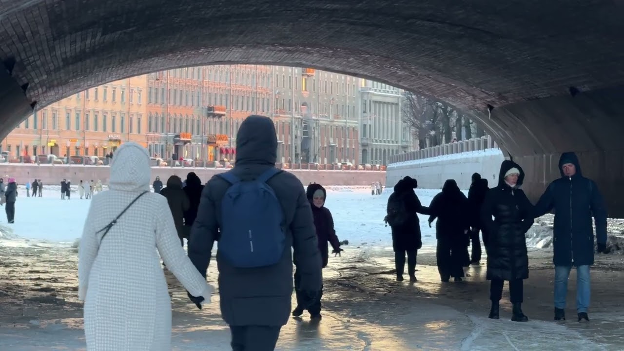 Прогулки по рекам и каналам зимой в Петербурге? -легко! Зима в Питере 2026