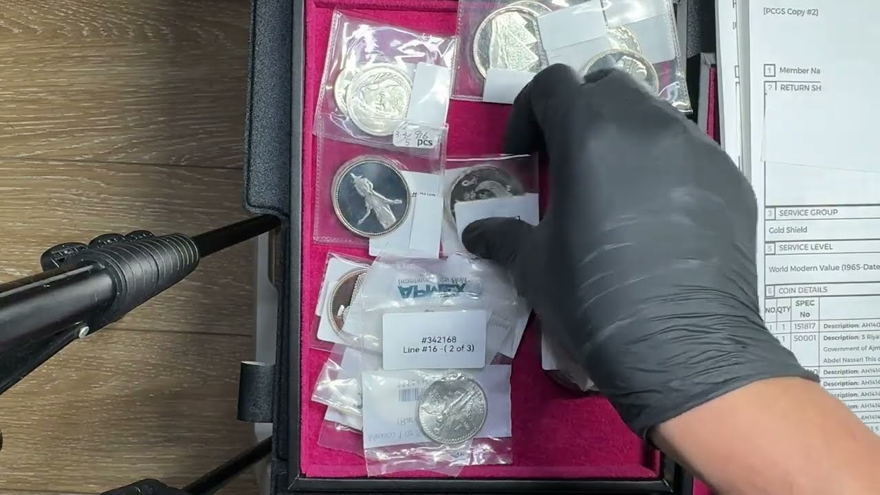 PCGS Submission - Printing Forms & Labeling Coins for Grading