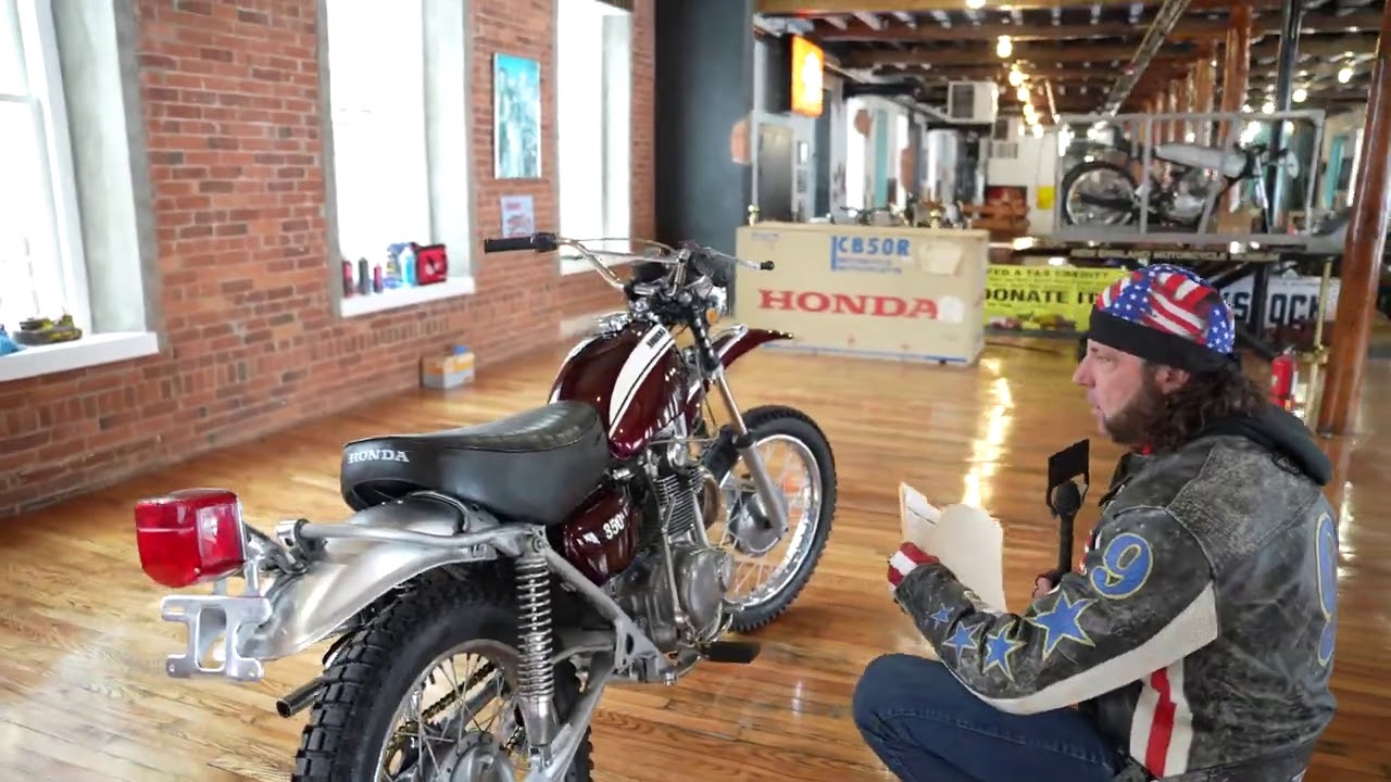 1972 HONDA SL350 MOTOSPORT