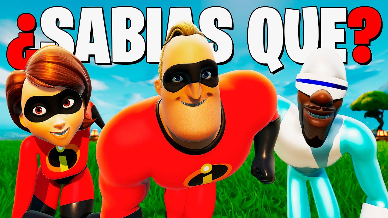 😱13 CURIOSIDADES de los INCREIBLES en Fortnite😱