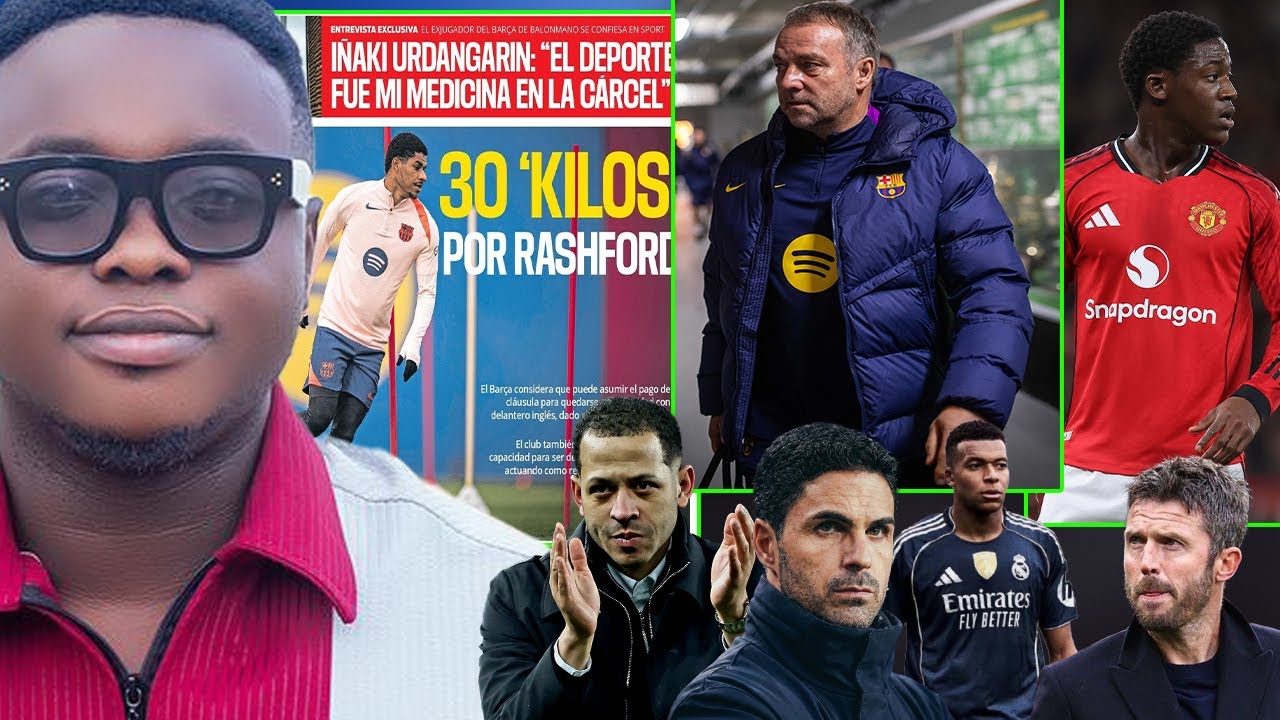 MADRID DRAGGED BY BARCELONA'S..CHELSEA COACH ON WHY SHOUTI...CONTRACT EXT..AND NEWSPAPER