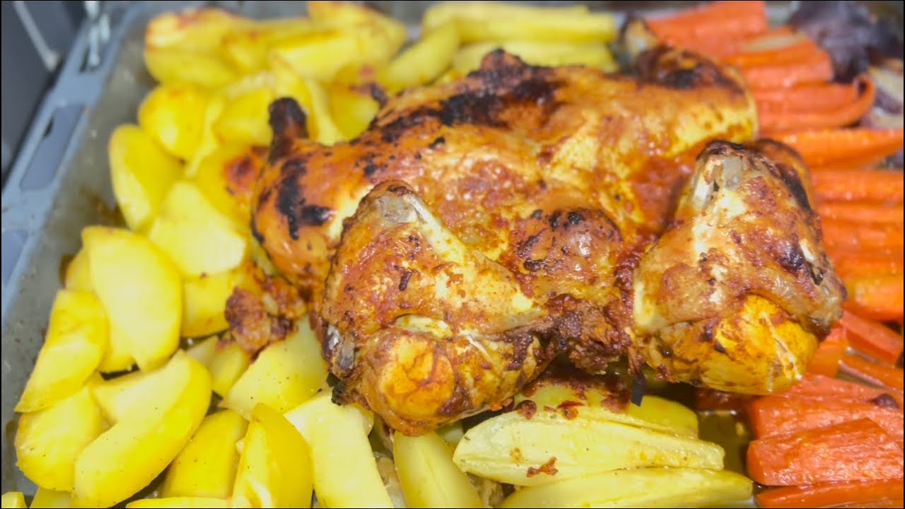 Курица в духовке очень вкусная