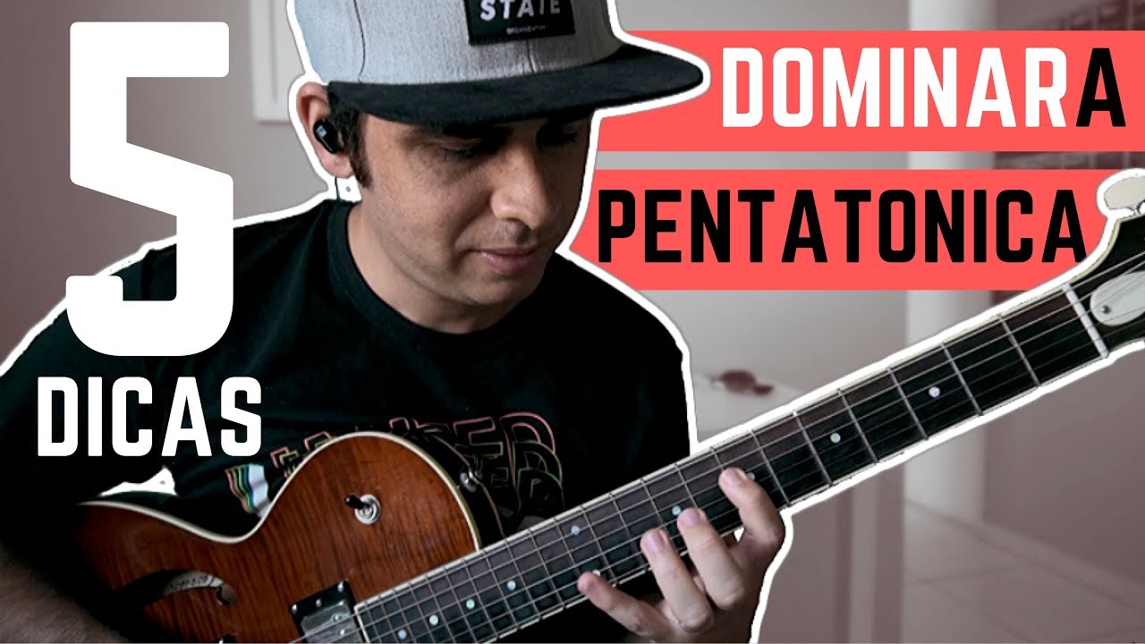 Não fique preso aos Shapes da ESCALA PENTATÔNICA