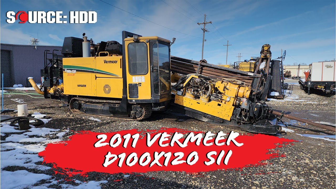2011 Vermeer D100x120 Series II drill demo SOURCE HDD
