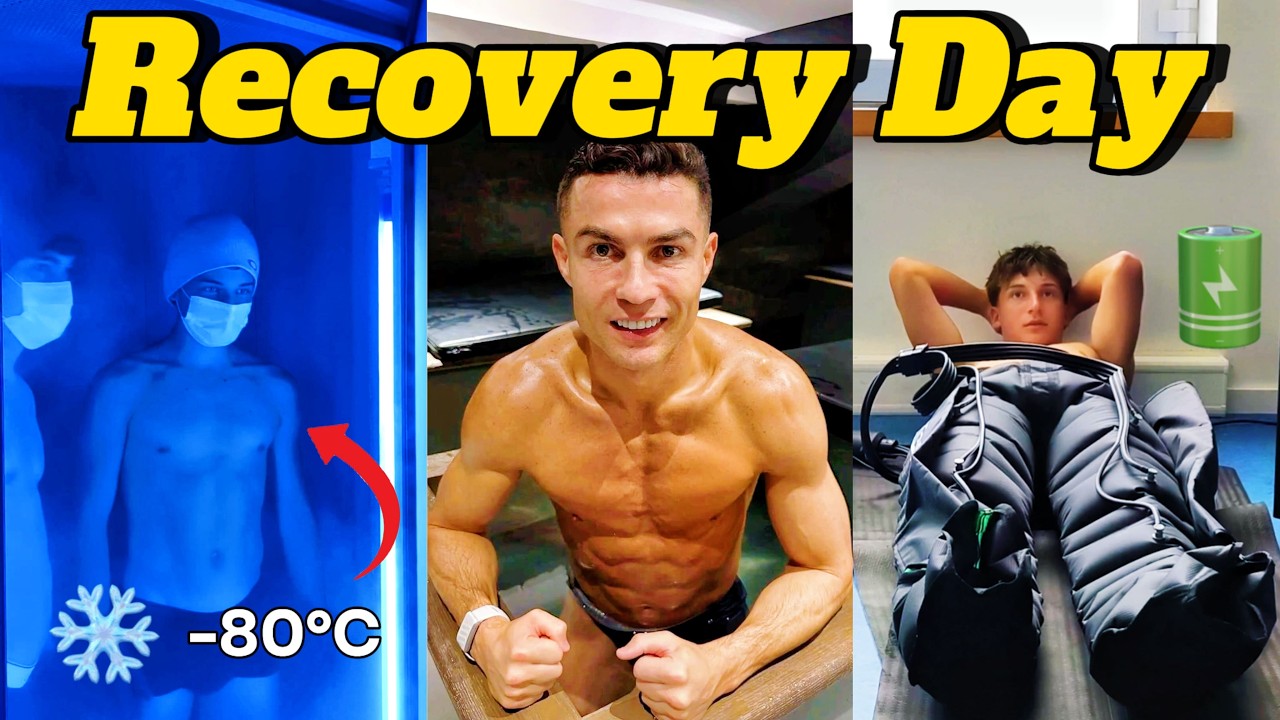 Rest Day as a Footballer &ndash; Full Recovery Routine