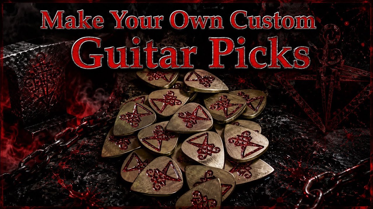 The BEST and most EXPENSIVE polymer guitar pick / plectrum EVER made. The pick of destiny!