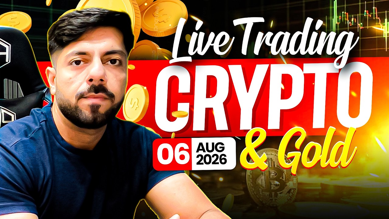 Live Intraday Trading | Crypto Bitcoin Live | VP Financials