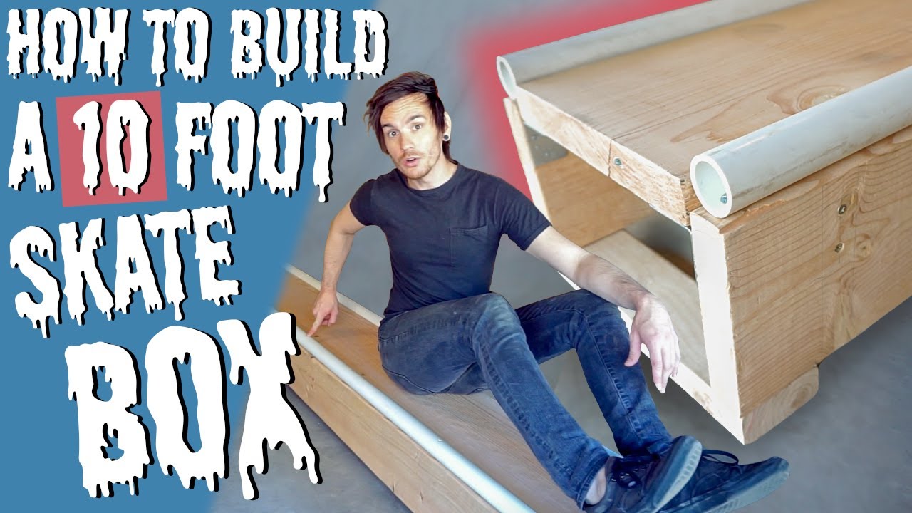 How to Build a 10 Foot Long Wood and PVC Skate Box