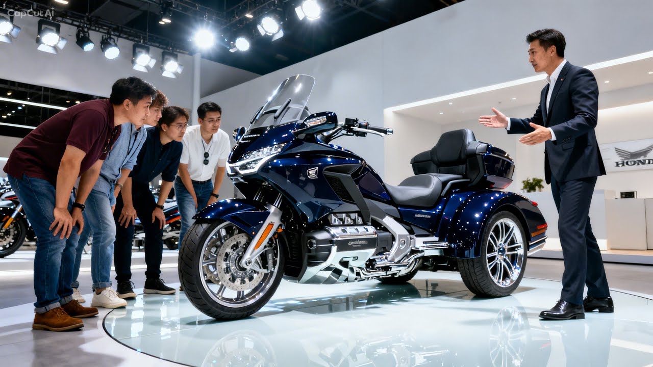 Honda Built a SILENT WEAPON – Gold Wing Electric Trike | Future Luxury Bike 🚀🏍️