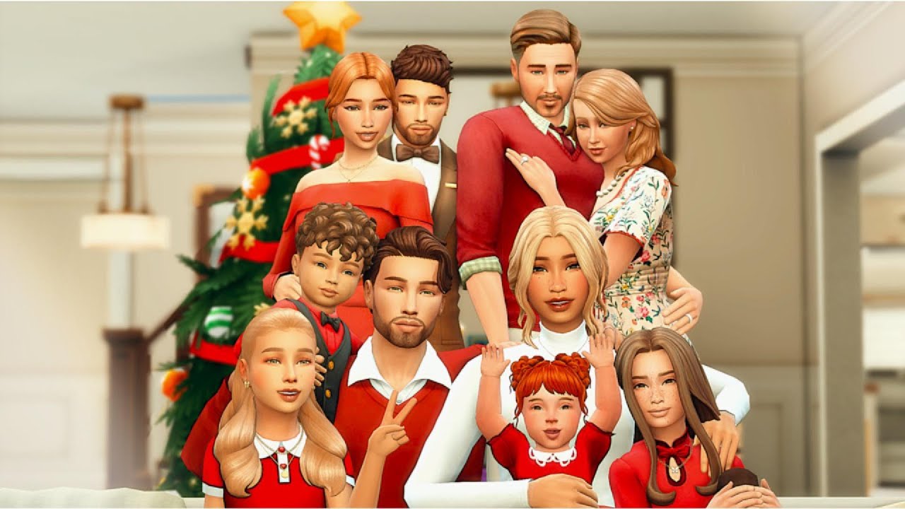 A Christmas Dinner l The Sims 4 l
